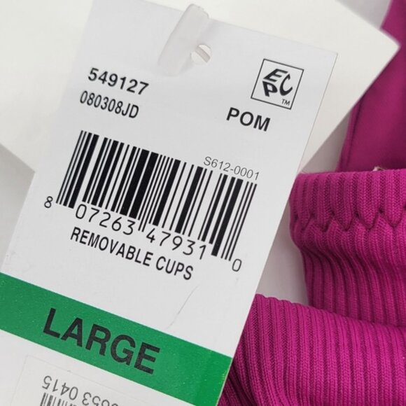 Becca Magenta Bikini Set Size Large - Picture 9 of 11